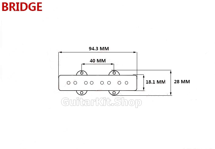 GuitarKit.shop Guitar Pickups (GP-005)