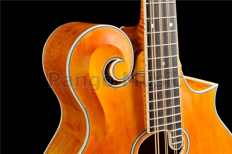 All-Solid Wood Handcrafted F-Style Mandocello (PMB-902)