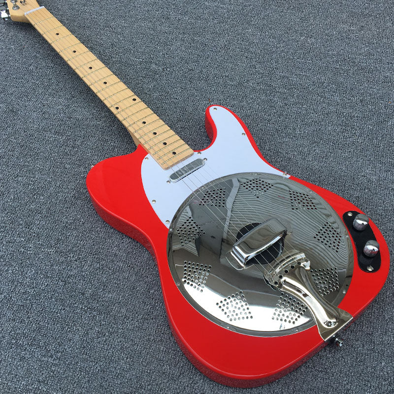 PANGO Music Resonator Style Electric Guitar (YMZ-085)