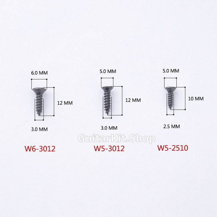 GuitarKit.Shop Guitar Panel Screw(PS-001)