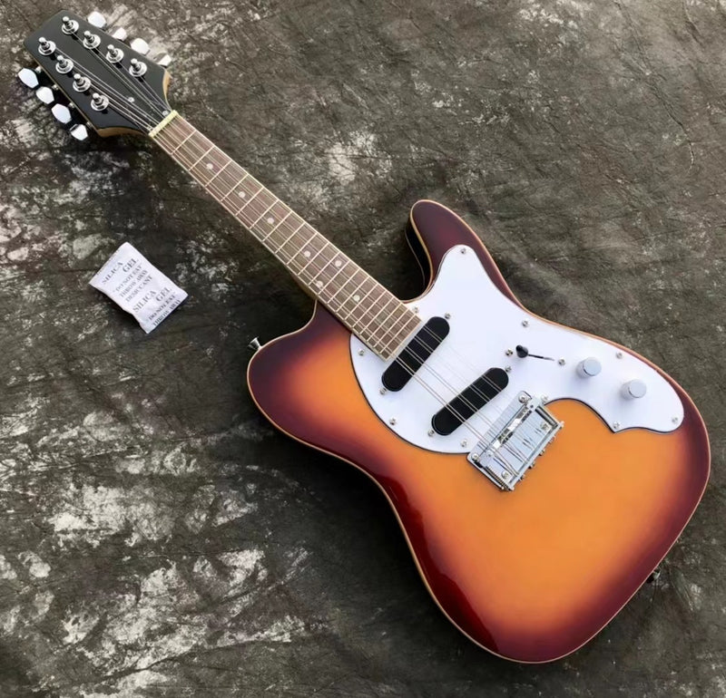 PANGO Music 8 Strings Mandolin Style Electric Guitar (YMZ-063)