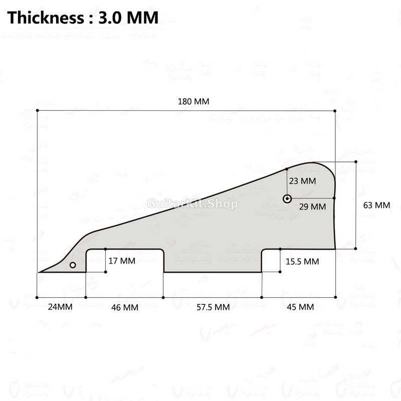 GuitarKit.Shop Guitar Pickguard(GP-001)