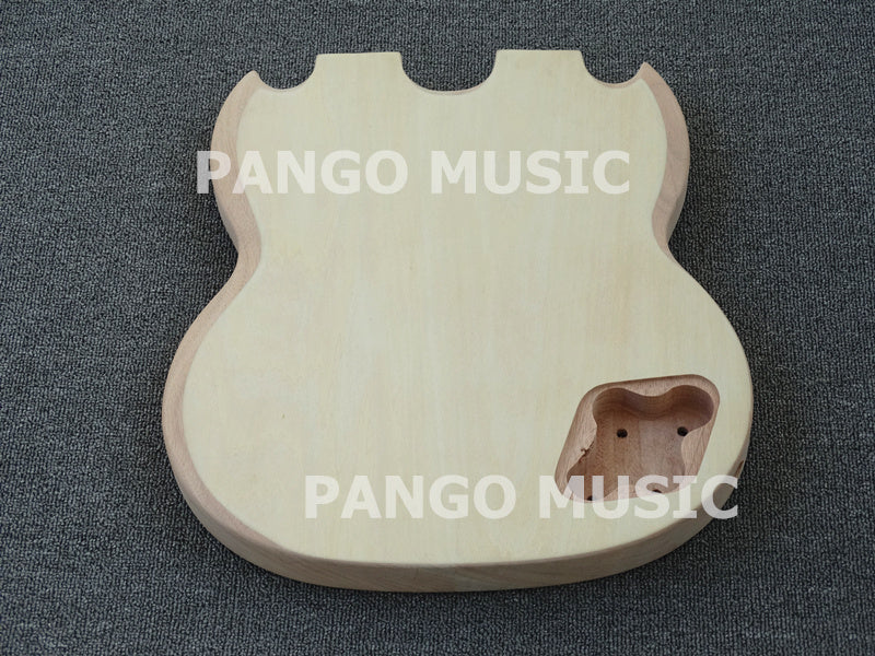 SG Style Left-Hand Double Neck DIY Electric Guitar Kit (PSG-100)