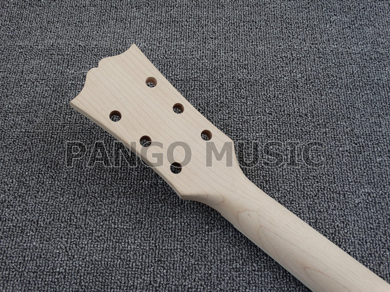 LP Style DIY Electric Guitar Kit with Flamed Maple Veneer(PLP-059F, Fast Shipping, Tariff-free)