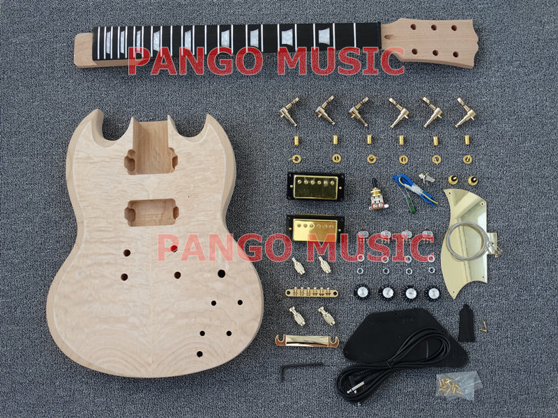 SG Style Ebony Fretboard DIY Electric Guitar Kit (PSG-928)