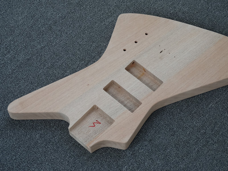 Pre-Sale Explorer Style DIY Electric Bass Guitar Kit (PEX-921)