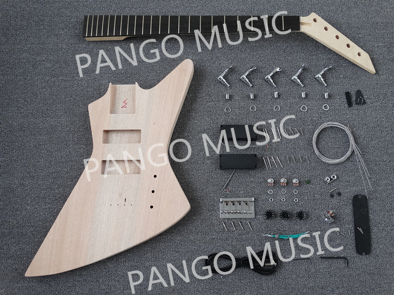 Pre-Sale Explorer Style DIY Electric Bass Guitar Kit (PEX-921)