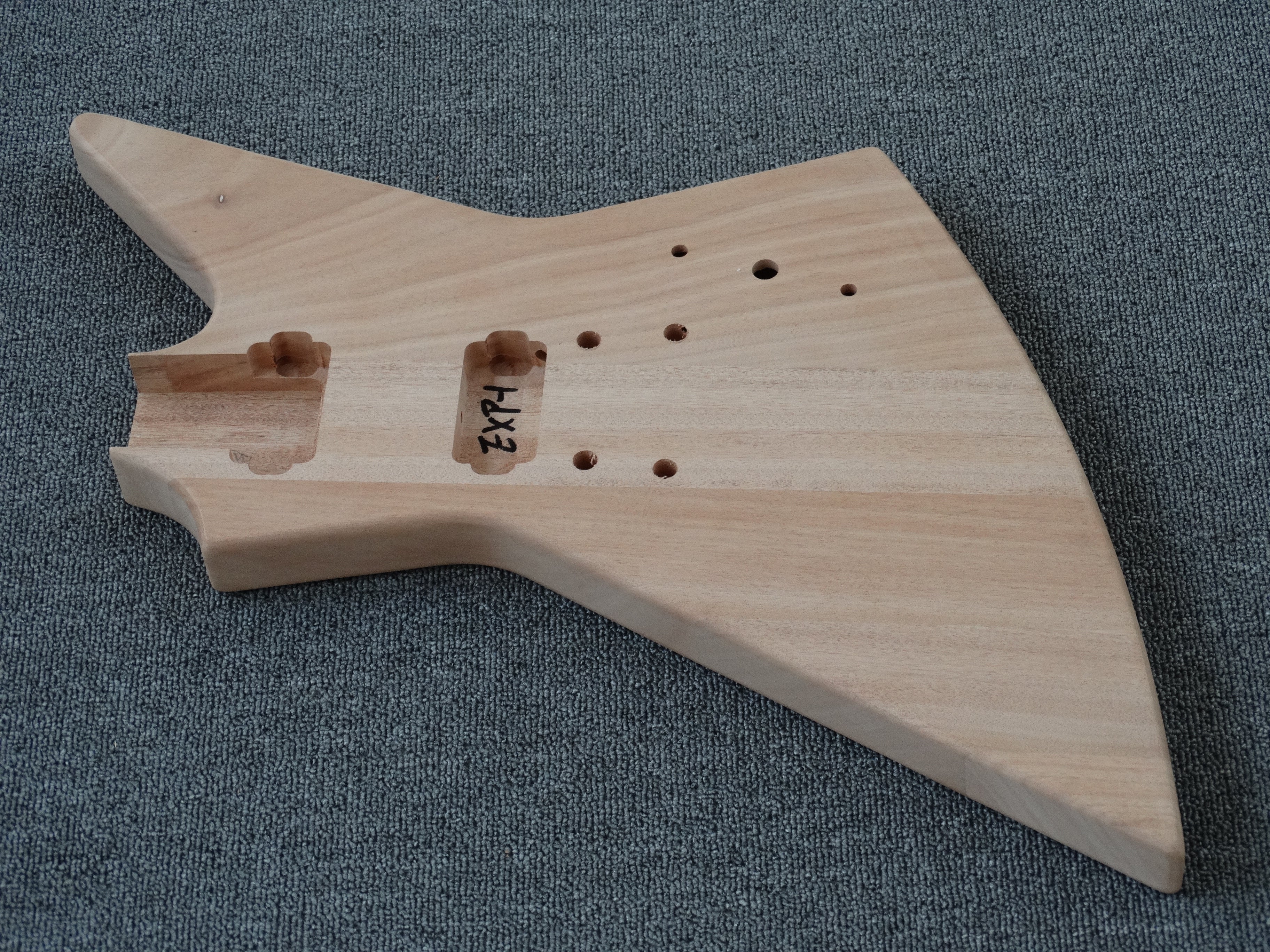 Explorer Style DIY Electric Guitar Kit (PEX-525) — Guitar Kit Shop