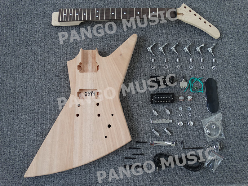 Pre-sale Explorer Style DIY Electric Guitar Kit (PEX-525) — Guitar