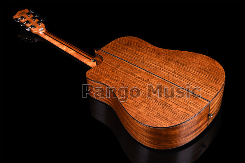 41 Inch All Walnut Wood Acoustic Guitar(PM-1225)