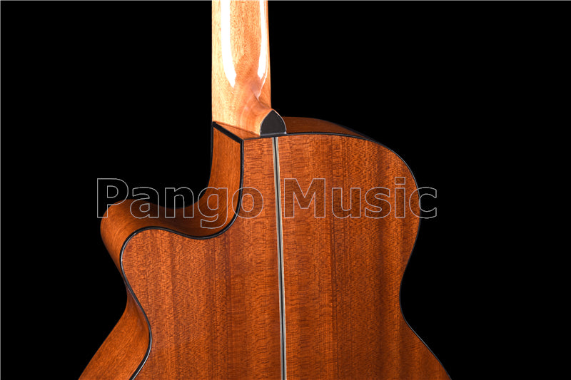 Spruce & Sapele 4 Strings Bass Acoustic Guitar (PWY-058)