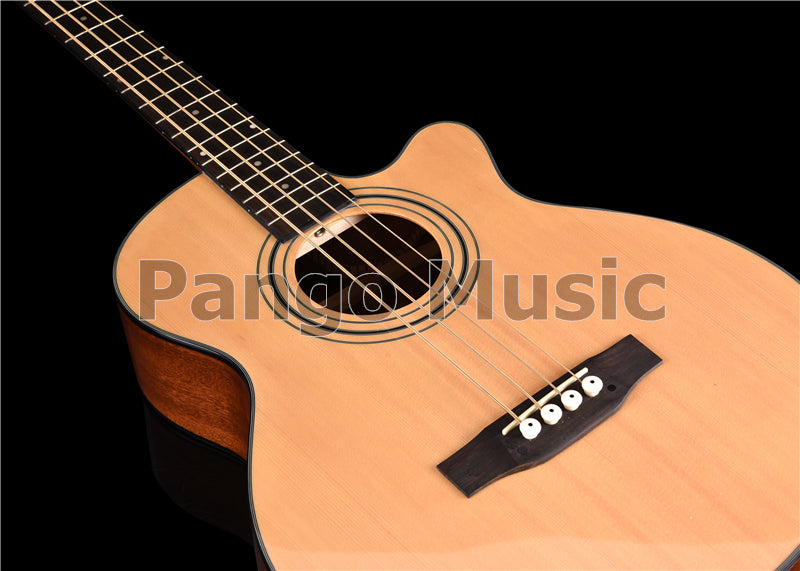 Spruce & Sapele 4 Strings Bass Acoustic Guitar (PWY-058)