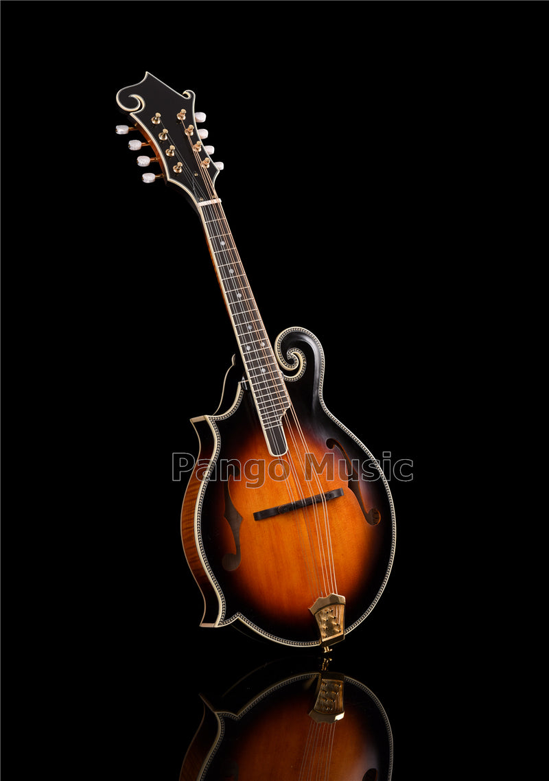 All Solid Top Wood Sunburst Color / Left-handed F-Style Mandolin (PMD-825)