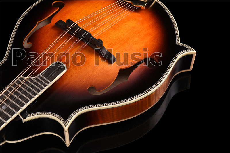 All Solid Top Wood Sunburst Color / Left-handed F-Style Mandolin (PMD-825)
