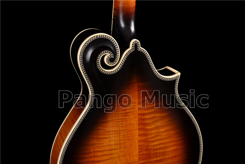 All Solid Top Wood Sunburst Color / Left-handed F-Style Mandolin (PMD-825)
