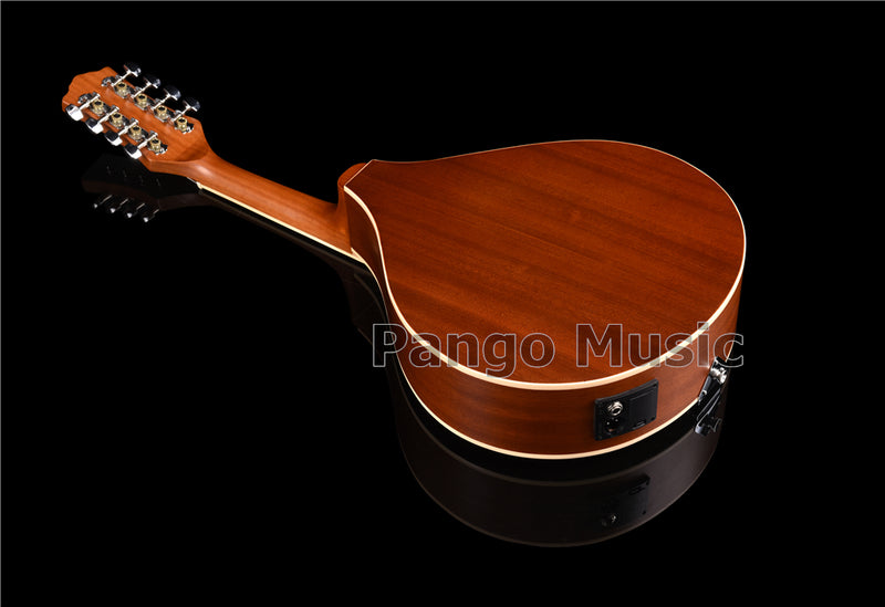 Solid Red Pine Top, 382mm Scale Length – Built-in EQ Bouzouki (PBZ-002)