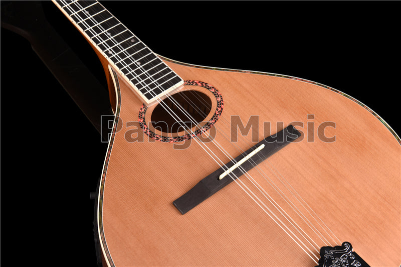 Solid Red Pine Top, 382mm Scale Length – Built-in EQ Bouzouki (PBZ-002)