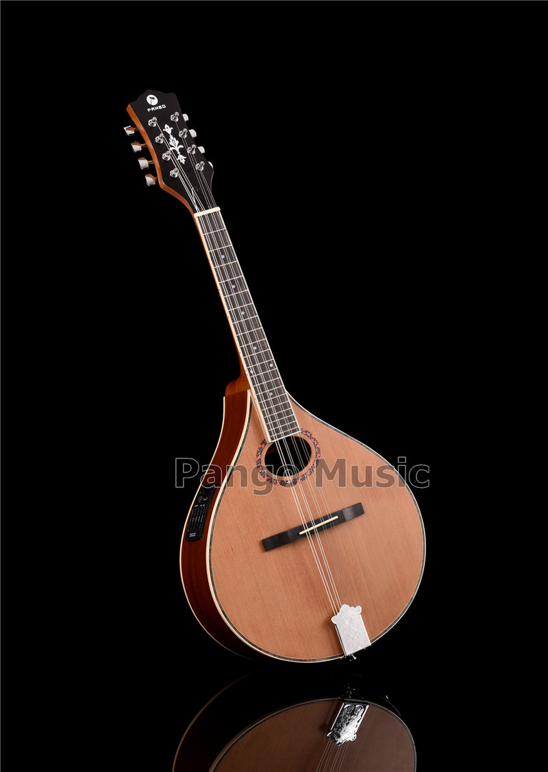 Solid Red Pine Top, 436mm Scale Length – Built-in EQ Bouzouki (PBZ-003)
