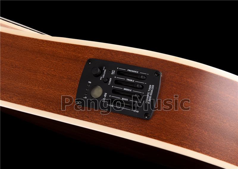 Solid Red Pine Top, 436mm Scale Length – Built-in EQ Bouzouki (PBZ-003)