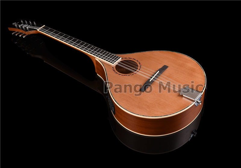 Solid Red Pine Top, 512mm Scale Length – Built-in EQ Bouzouki (PBZ-004)
