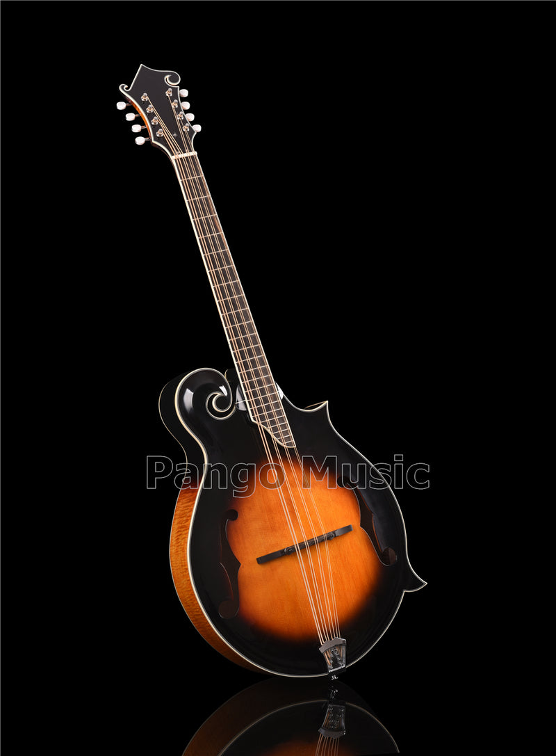 Handcrafted All-Solid Wood Sunburst Finish Octave Mandolin (PMD-824)
