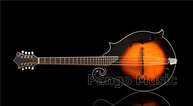 Handcrafted All-Solid Wood Sunburst Finish Octave Mandolin (PMD-824)