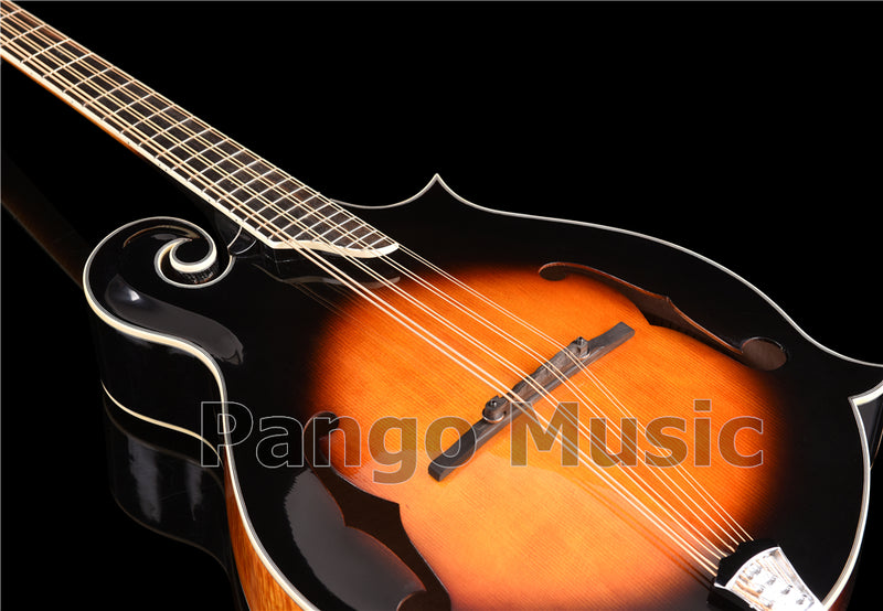 Handcrafted All-Solid Wood Sunburst Finish Octave Mandolin (PMD-824)