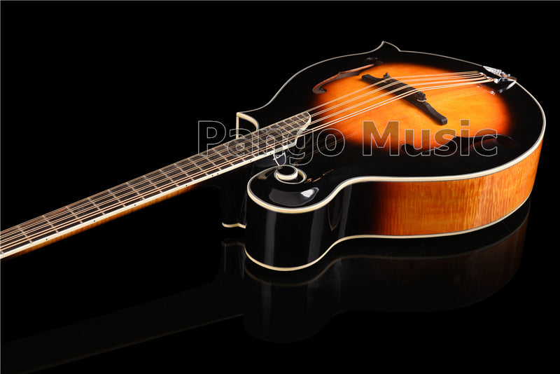 Handcrafted All-Solid Wood Sunburst Finish Octave Mandolin (PMD-824)