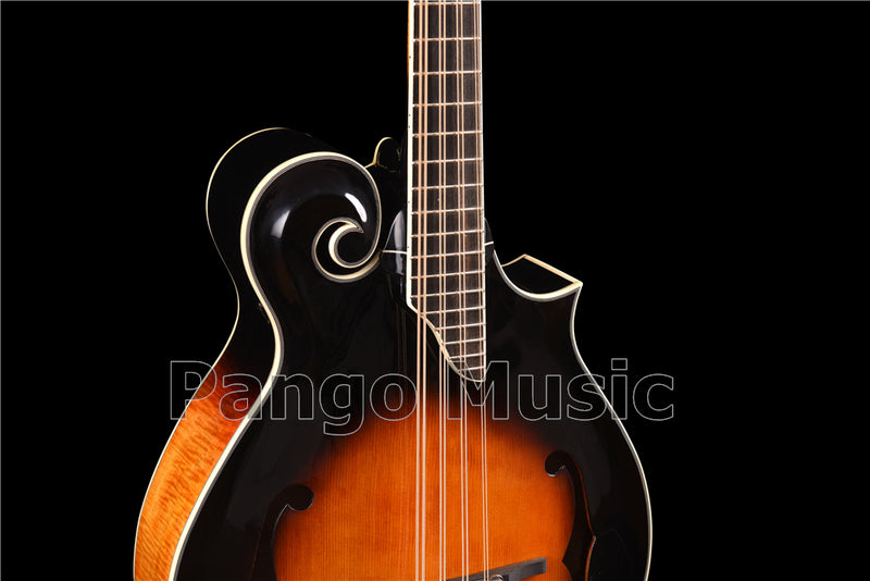 Handcrafted All-Solid Wood Sunburst Finish Octave Mandolin (PMD-824)