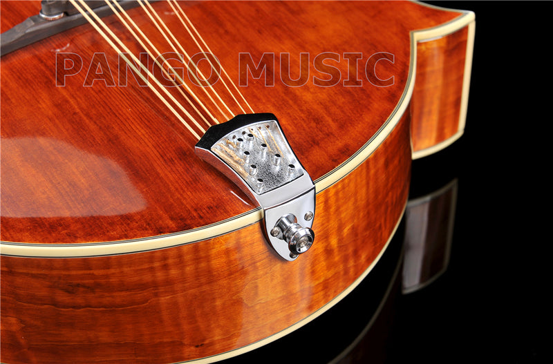 PANGO MUSIC All-Solid Wood Handcrafted F-Style Mandocello (PMB-901)