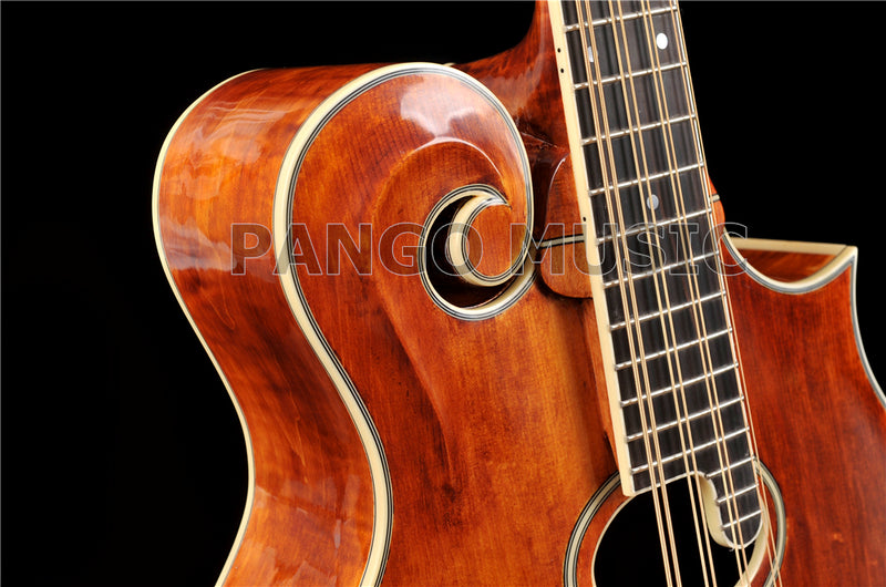 PANGO MUSIC All-Solid Wood Handcrafted F-Style Mandocello (PMB-901)