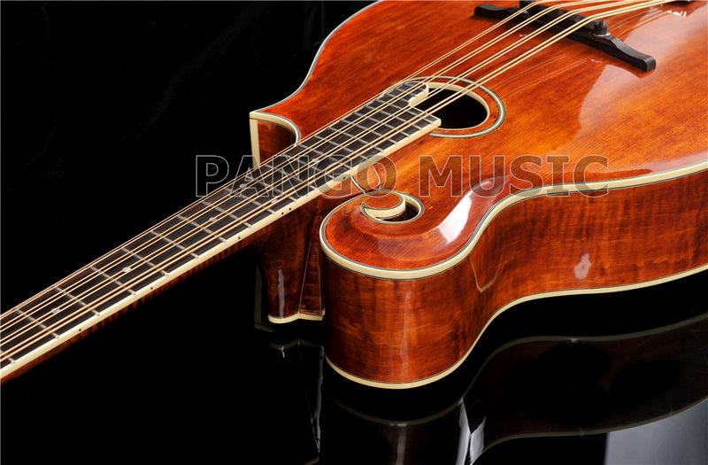 PANGO MUSIC All-Solid Wood Handcrafted F-Style Mandocello (PMB-901)