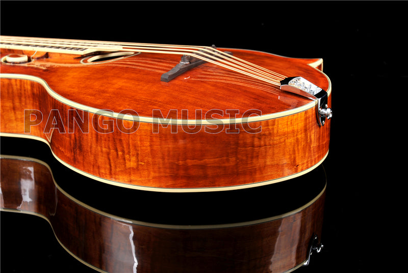 PANGO MUSIC All-Solid Wood Handcrafted F-Style Mandocello (PMB-901)