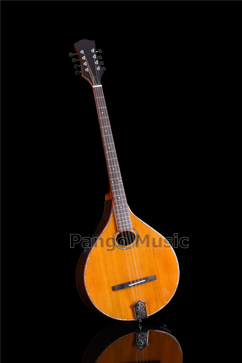 Solid Red Pine Top | 670mm Scale Length | Built-in EQ Acoustic-Electric Bouzouki (PBM-588)
