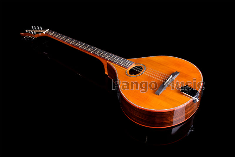 Solid Red Pine Top | 670mm Scale Length | Built-in EQ Acoustic-Electric Bouzouki (PBM-588)