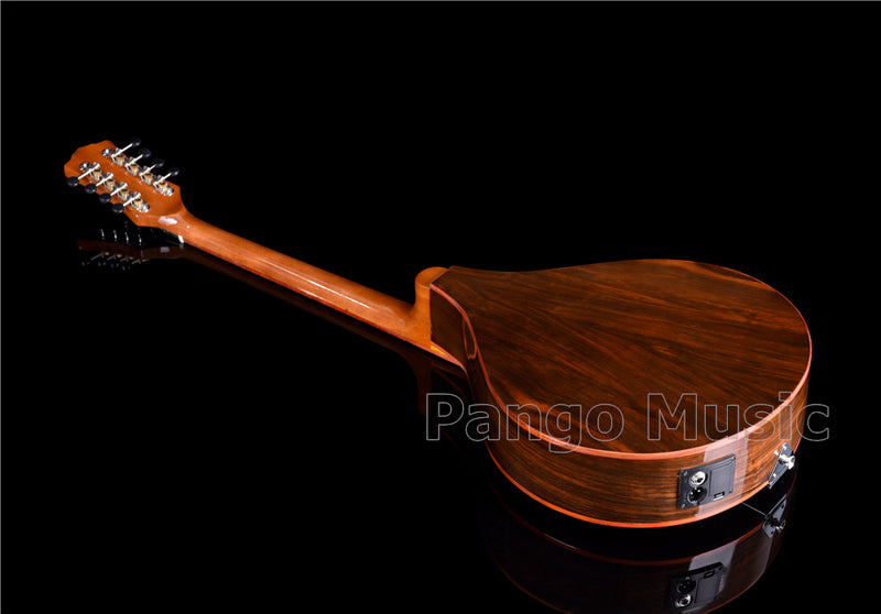 Solid Red Pine Top | 670mm Scale Length | Built-in EQ Acoustic-Electric Bouzouki (PBM-588)