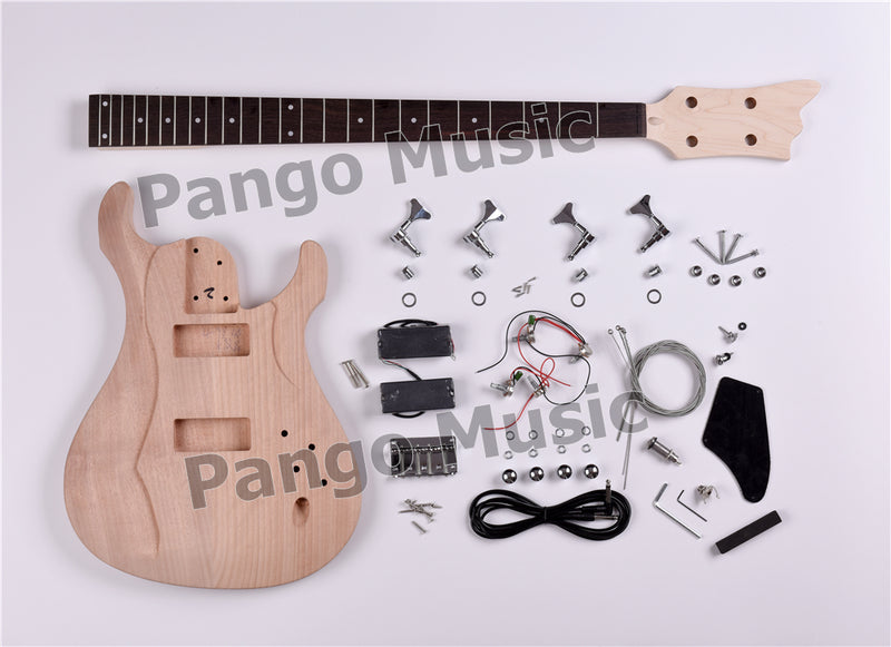 4-String DIY Electric Bass Guitar Kit (PTM-073)