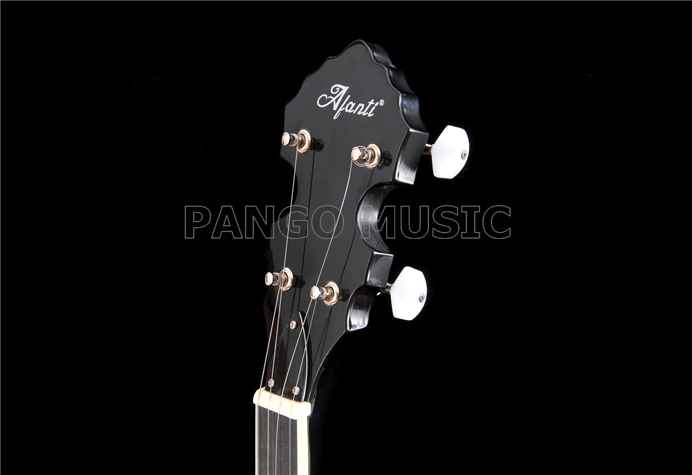 PANGO Music 5 Strings Black Color Banjo (PBJ-719)