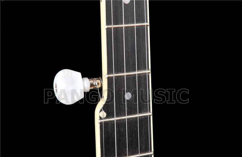 PANGO Music 5-String Black Color Banjo (PBJ-719)