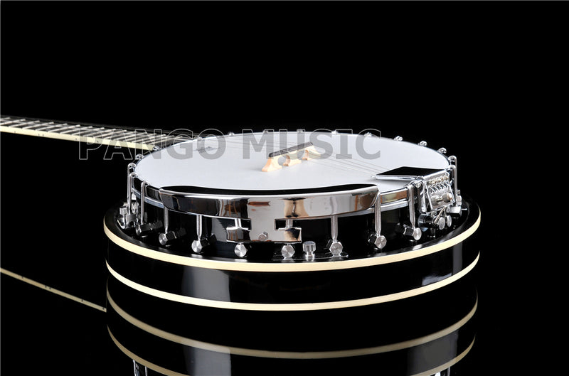 PANGO Music 5-String Black Color Banjo (PBJ-719)