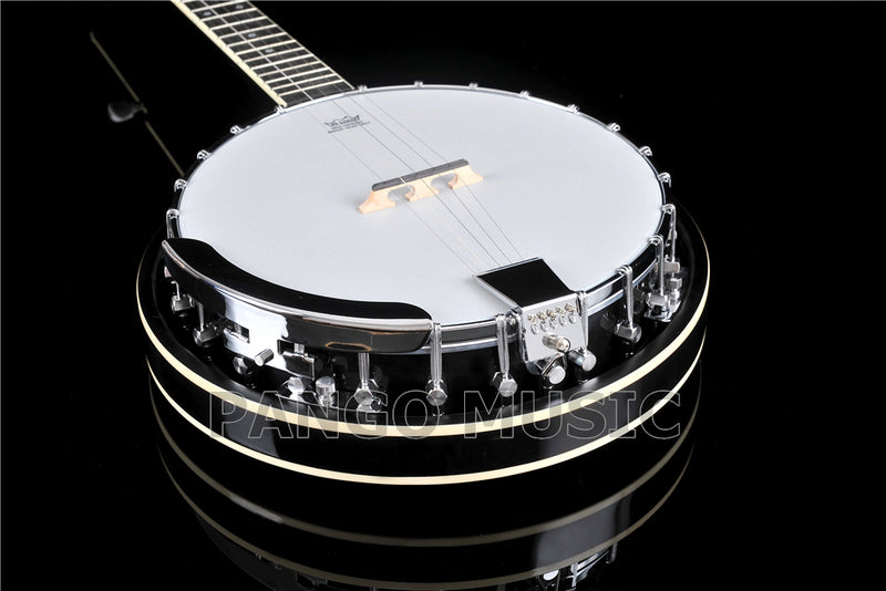 PANGO Music 5-String Black Color Banjo (PBJ-719)