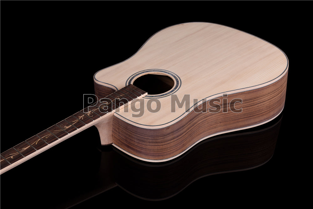 41 Inch Solid Spruce Top DIY Acoustic Guitar Kit (PFA-959)