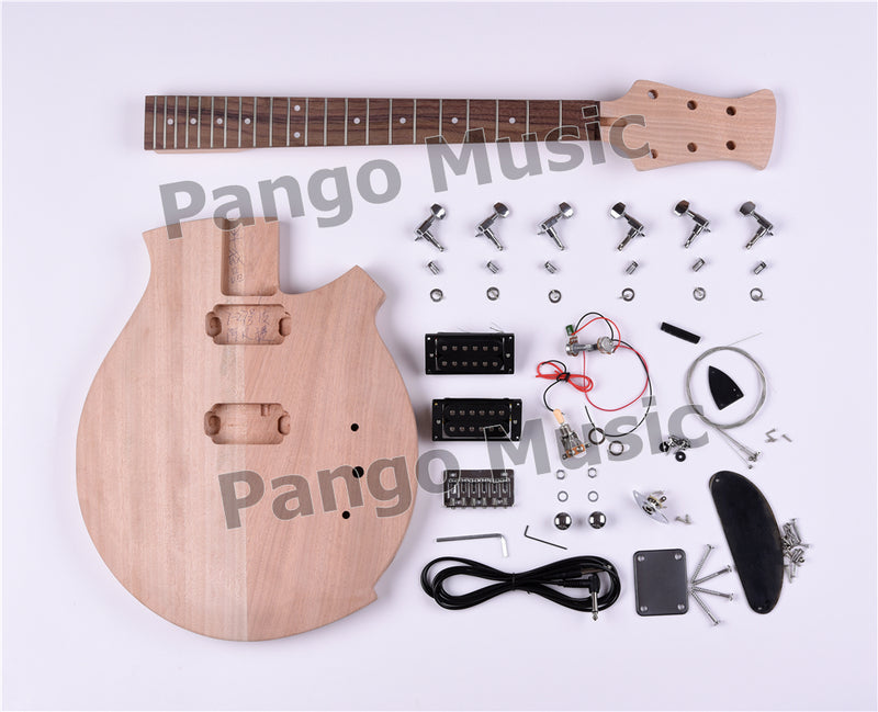 Mandolin Design 6 Strings DIY Electric Guitar Kit (PTM-076)