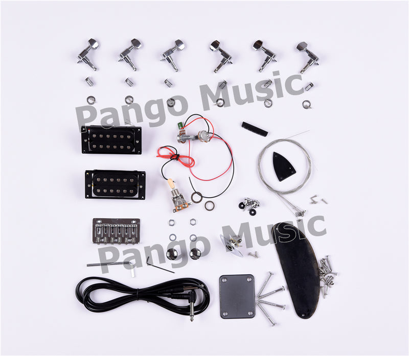 Mandolin Design 6 Strings DIY Electric Guitar Kit (PTM-076)