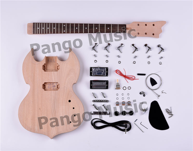 PANGO MUSIC Time Machine Series 6-String DIY Electric Guitar Kit (PTM-078)
