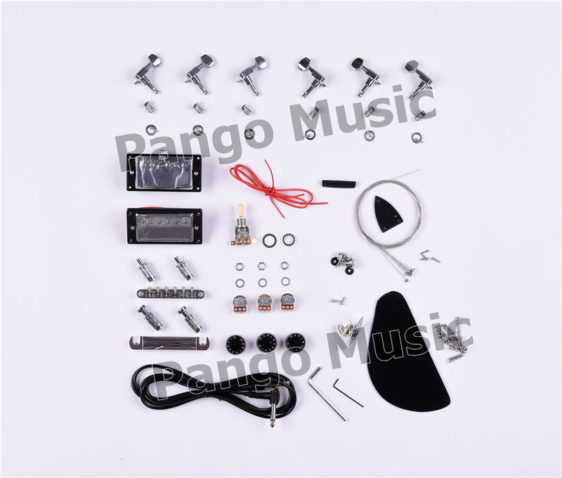 PANGO MUSIC Time Machine Series 6-String DIY Electric Guitar Kit (PTM-078)