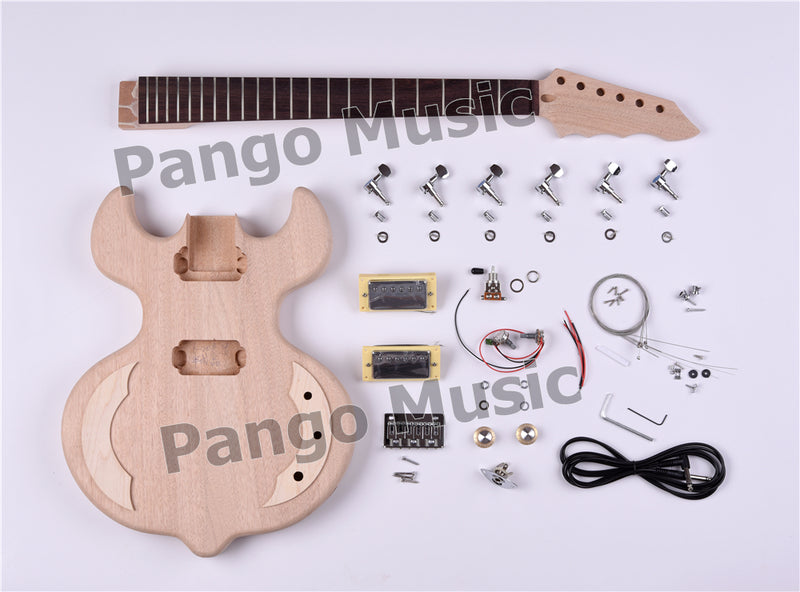 PANGO MUSIC Time Machine Series 6 Strings DIY Electric Guitar Kit (PTM-077)