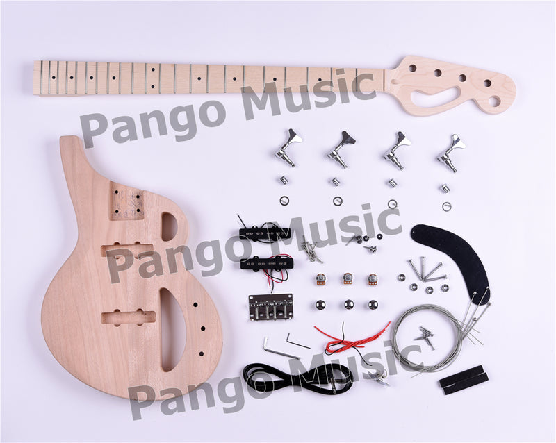 Moon Base Series 4-String DIY Electric Bass Kit (PTM-087)