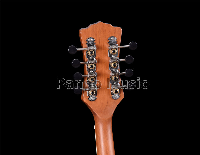 Solid Red Pine Top | 670mm Scale Length | Built-in EQ Acoustic-Electric Bouzouki (PBZ-607EQ)