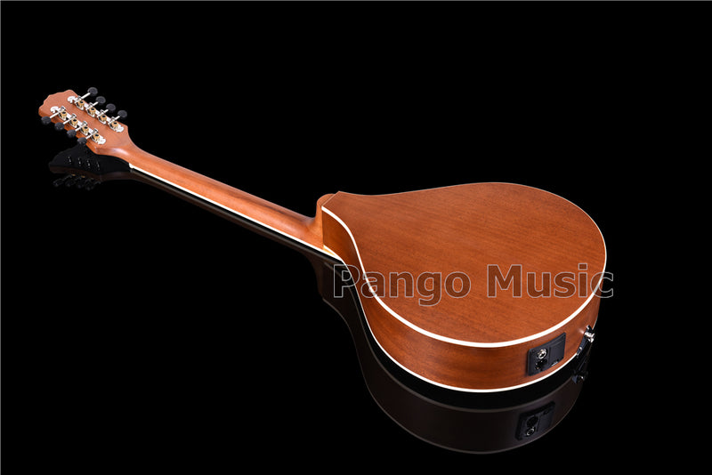 Solid Red Pine Top | 670mm Scale Length | Built-in EQ Acoustic-Electric Bouzouki (PBZ-607EQ)